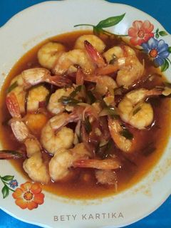 Foto resep Udang asam manis