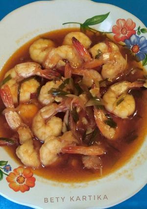 Foto resep Udang asam manis