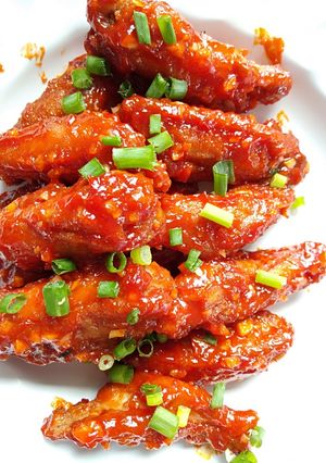 รูปของ ไก่ทอดซอสเกาหลี