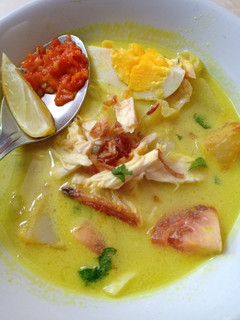 Foto resep Soto ayam kuah santan