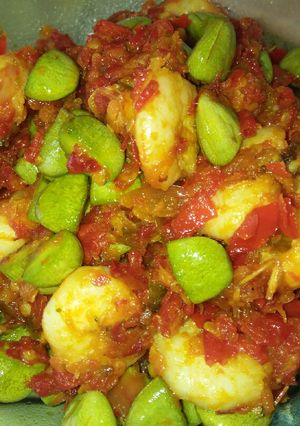 Foto resep Balado Udang+Pete