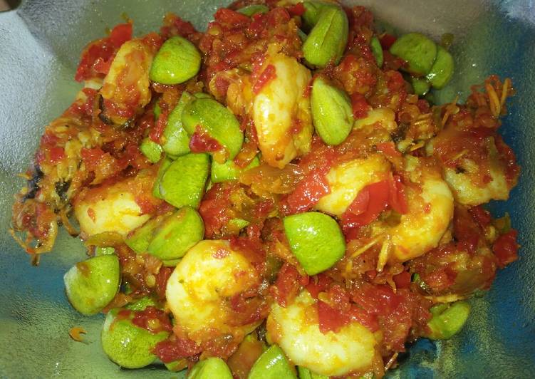 Bagaimana Membuat Balado Udang+Pete Anti Gagal