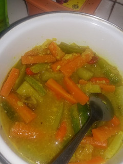 Foto resep Acar kuning simple