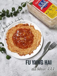 Foto resep 385.Fu Yung Hai (ala bihun AAA)