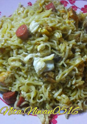 Foto resep Mie goreng sederhana