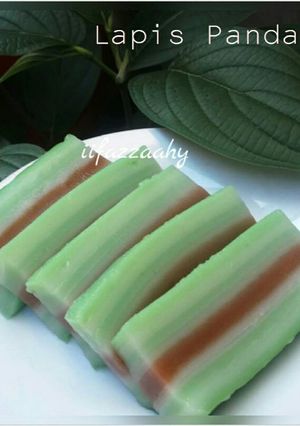 Foto resep Lapis Pandan Moka