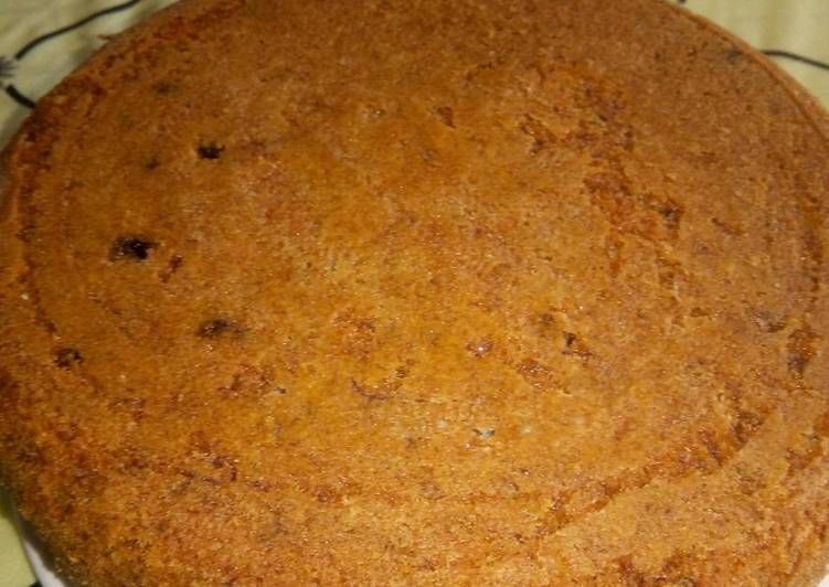 Steps to Make Speedy Naked Moist Lemon-banana cake with chocolate chips