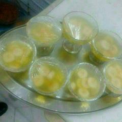 Banana in jelly A picture of Banana in jelly.
