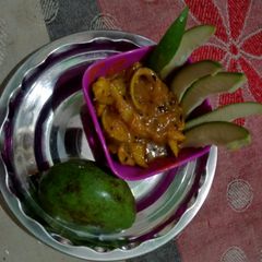 A picture of Khatti methi chutney.
