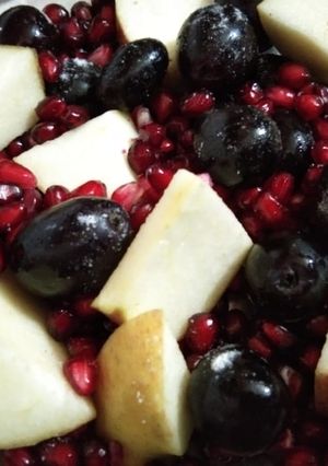 A picture of Fruit chaat.