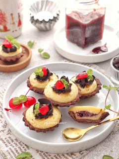 Foto resep Mini Black Forest Pie