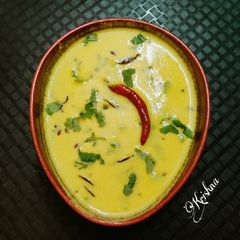 A picture of Takachi buttermilk kadhi.