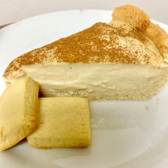 A picture of Milk Tart.