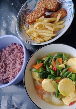 Foto resep Menu bekal simpel ngantor atau sekolah