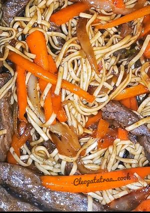 Une photo de Nouilles aux bœuf 🔥