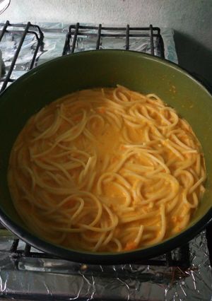 Una foto de Spaghetti de la Tía Licha... (Al pimiento)