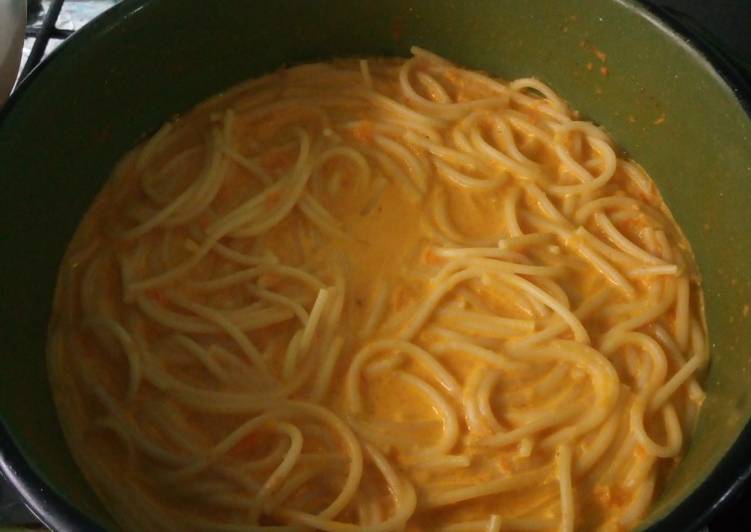 Spaghetti de la Tía Licha... (Al pimiento)