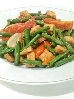 Foto resep Tumis Kacang Panjang Tahu