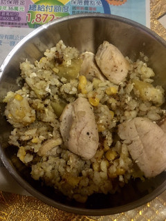 地瓜雞肉炒飯 的食譜成品照片