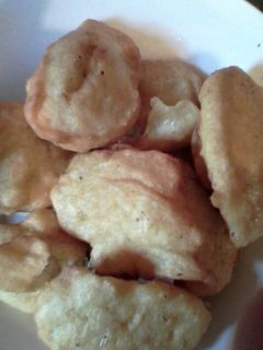 Una foto de Arepitas de yuca y coco