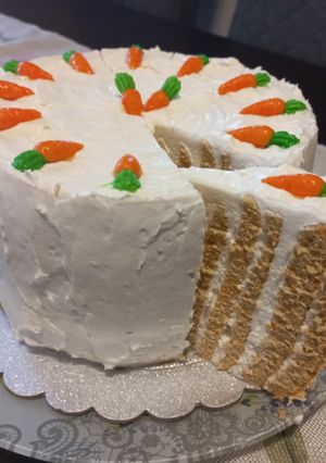 Mascarpone krémes répatorta🥕 recept fotója