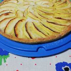 Foto di Crostata crema e mele
