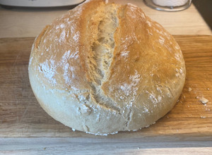 Könnyű házi kenyér recept fotója
