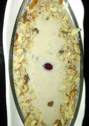 A picture of Sweet Potato Rabri.