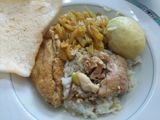 Jipang/labu siam untuk nasi ayam semarang