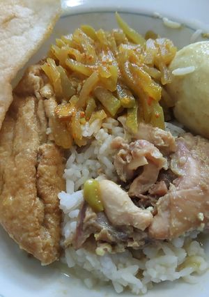 Foto resep Jipang/labu siam untuk nasi ayam semarang