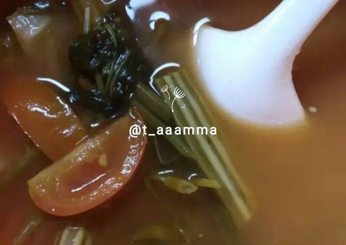 Anti Ribet, Bikin Sayur klentang warna warni Kekinian