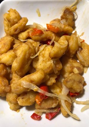 Foto resep Ikan dori salted egg