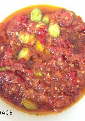 Foto resep Sambal terasi pete