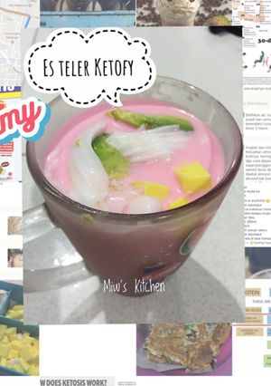 Foto resep Es Teler Keto