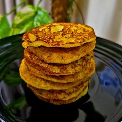 Sweet Corn Suji Pancake A picture of Sweet Corn Suji Pancake.
