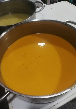 Una foto de Crema de marisco