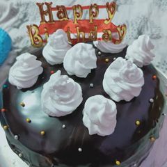 A picture of Dark Chocolate Cake.