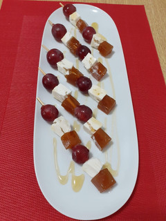 Una foto de Brochetas dulces