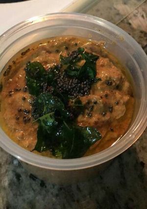 A picture of Red Coconut Chutney.