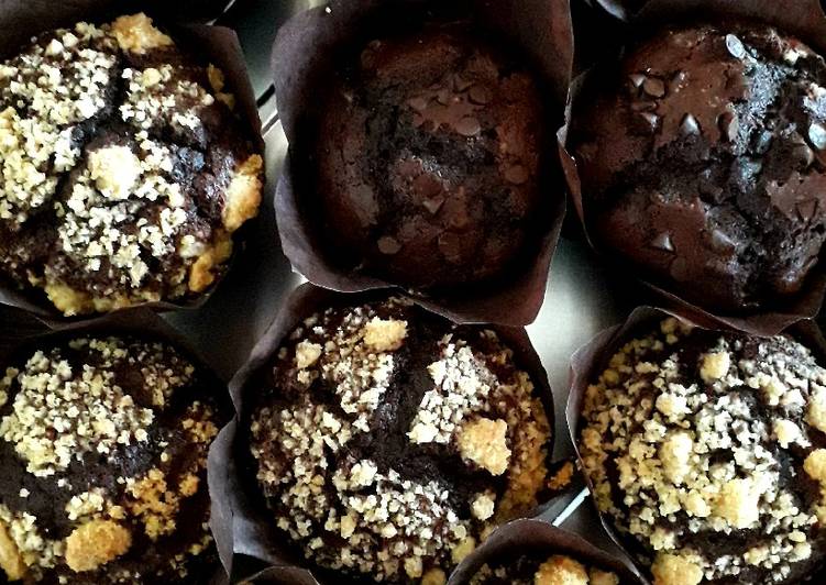 Ricetta Muffins Al Cioccolato Morbidissimi Di La Pasticcioneria Di Giusy Cookpad