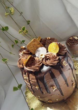 Une photo de Layer cake chocolat 🥀