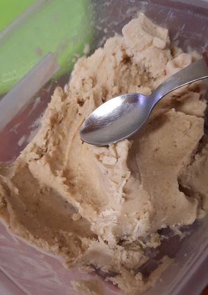 Una foto de Helado de banana