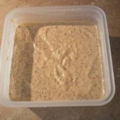 Mustard Dill sauce A picture of Mustard Dill sauce.