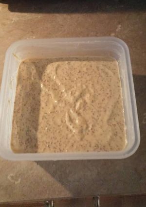 A picture of Mustard Dill sauce.