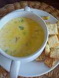 Krim Sup Jagung + Crouton