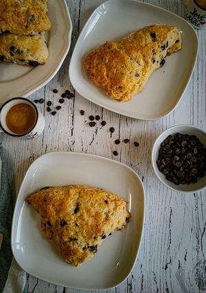 Foto de Scones com Pepitas de Chocolate