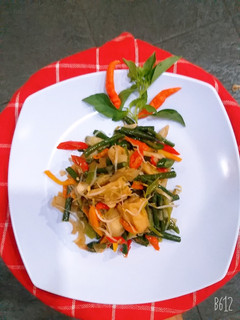 Foto resep Tumis tahu kacang panjang