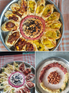 A picture of Sunflower bread inspired by the Master chef recipe.