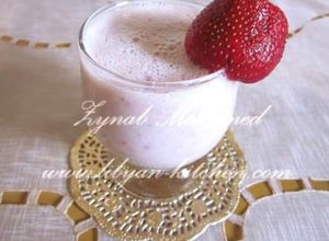 صورة لوصفة فروبي الفراولة بالموز🍓🍌