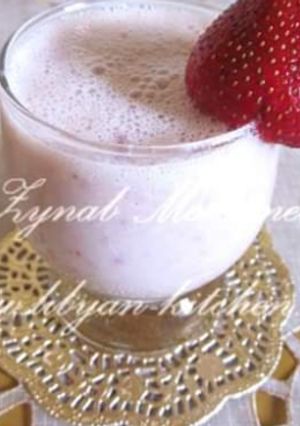 صورة لوصفة فروبي الفراولة بالموز🍓🍌